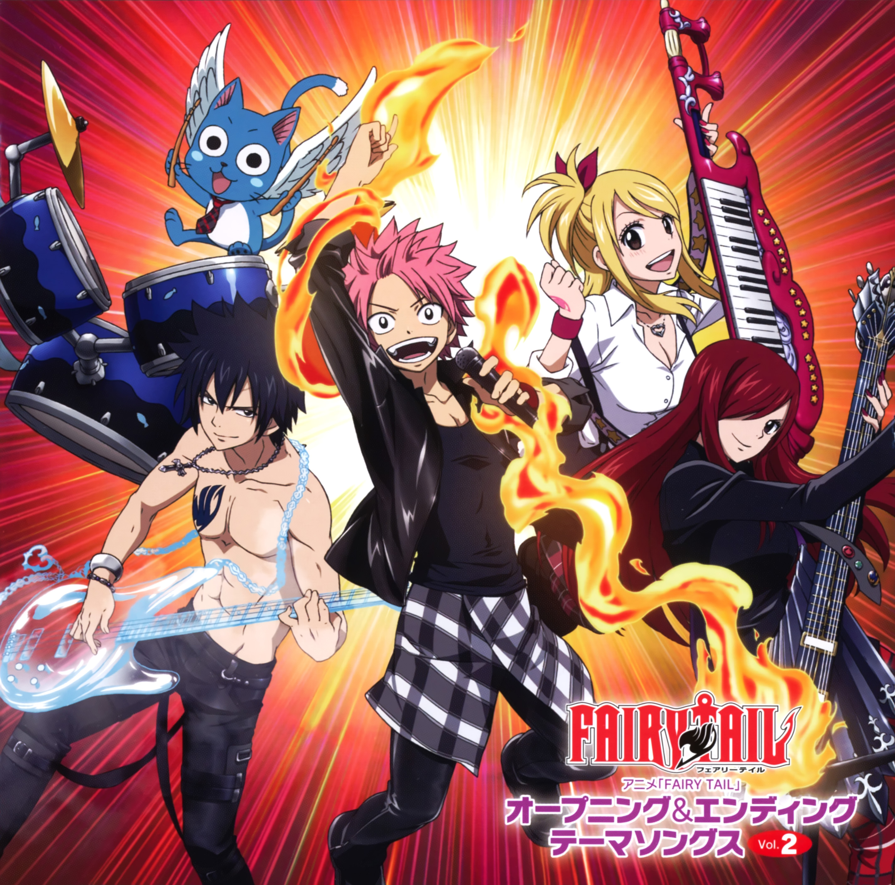 Fairytail Season 2 image Rock band! HD wallpapers and backgrounds