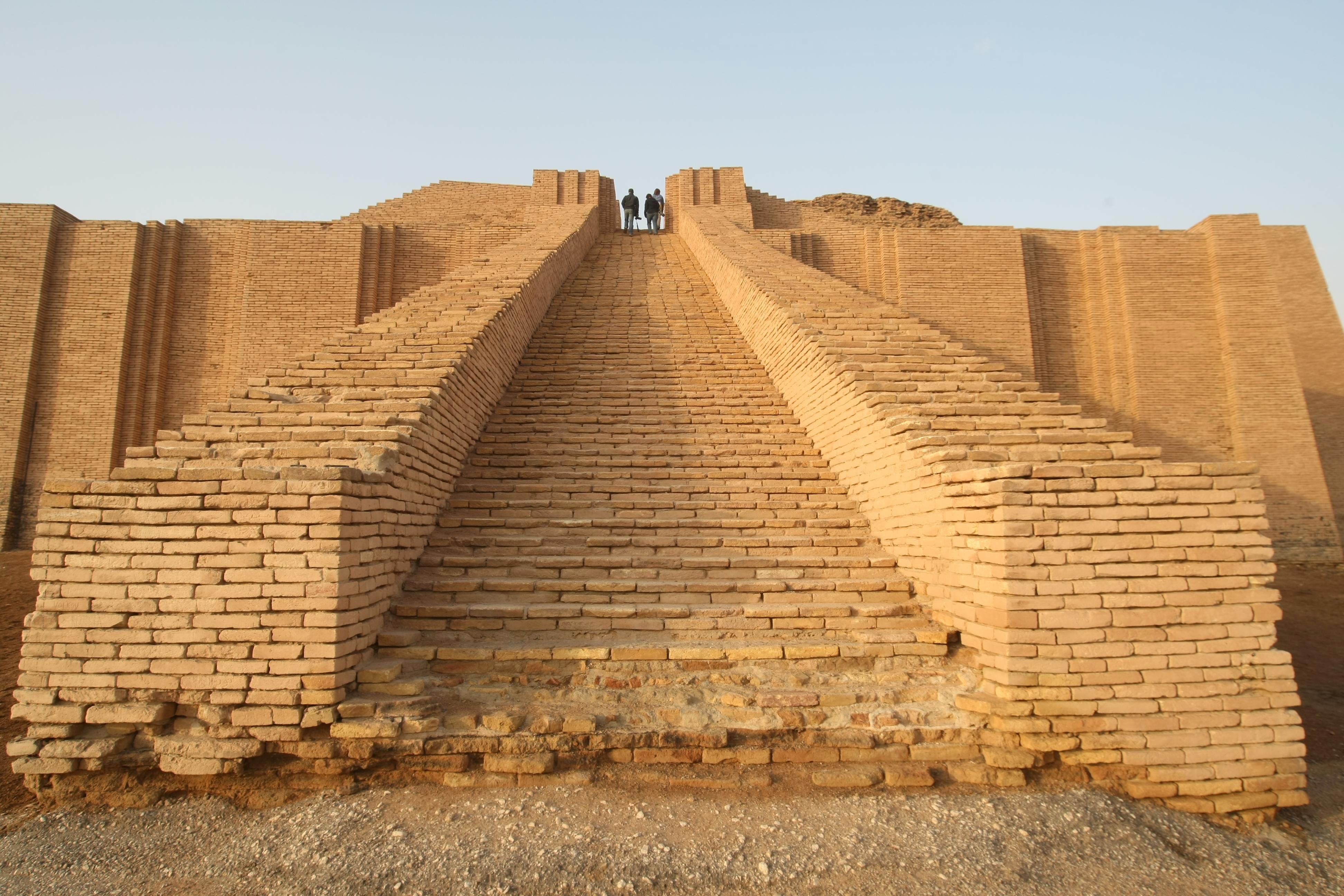 The Stepped Ziggurat Temple. Credit: ESSAM AL SUDANI AFP Getty