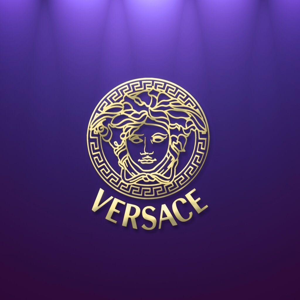 Versace Logo HD iPad Wallpaper. Designer