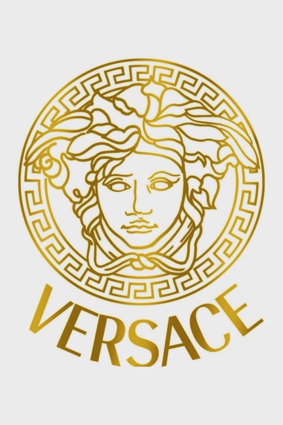 Logos. Versace, Versace logo and Gianni