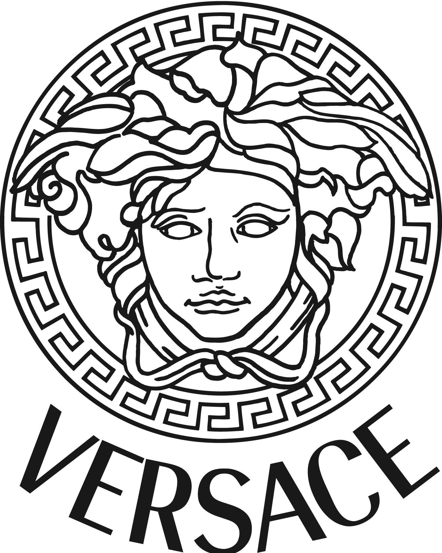 Versace Medusa Gold Vinyl Sticker Decal *3 sizes* Bumper Wall Laptop