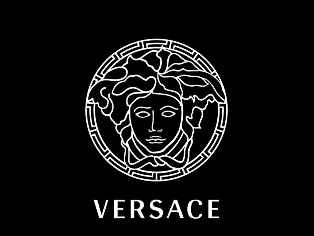 versace logo wallpaper gold. Versace