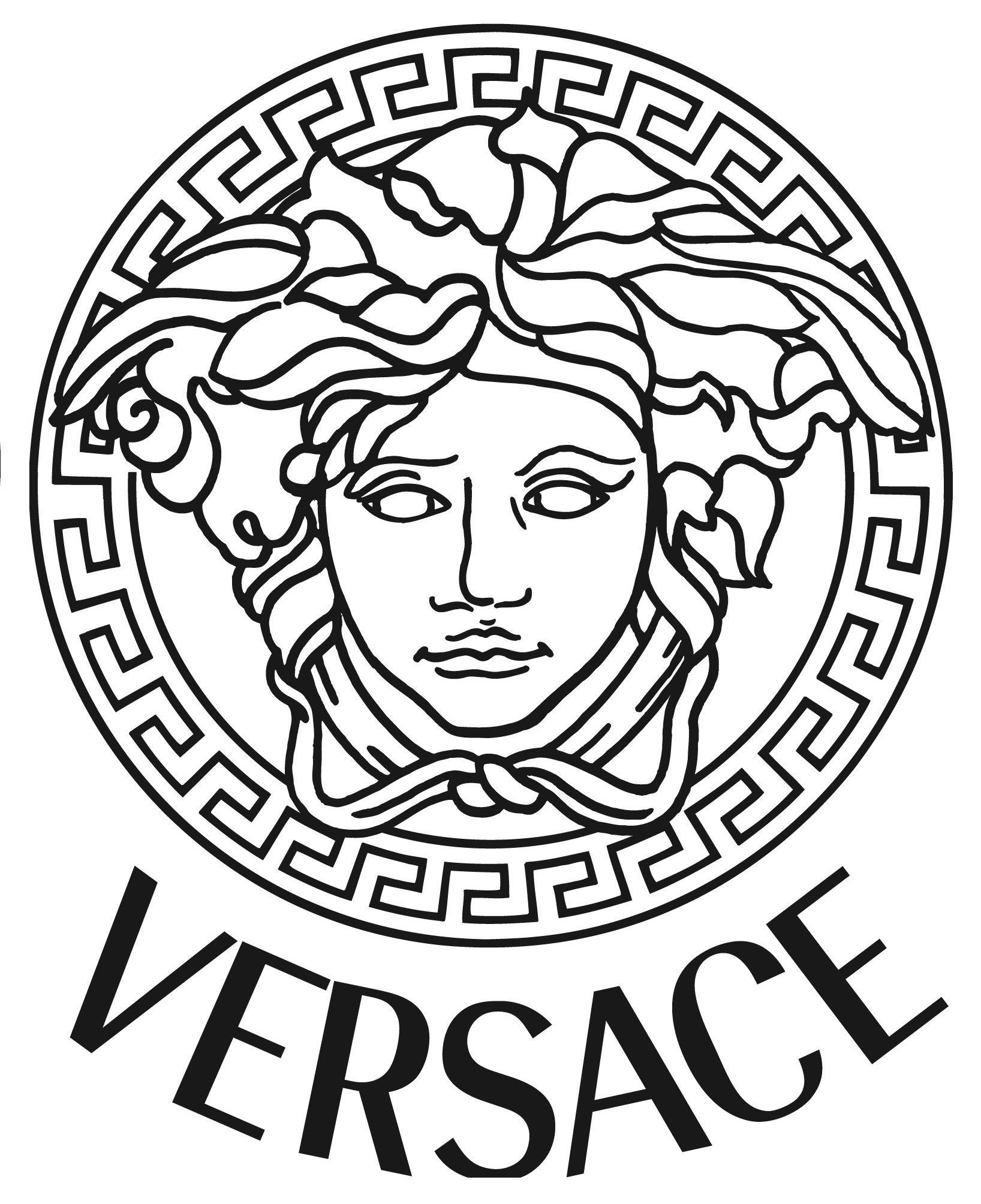 Versace Medusa Gold Vinyl Sticker Decal *3 sizes* Bumper Wall Laptop