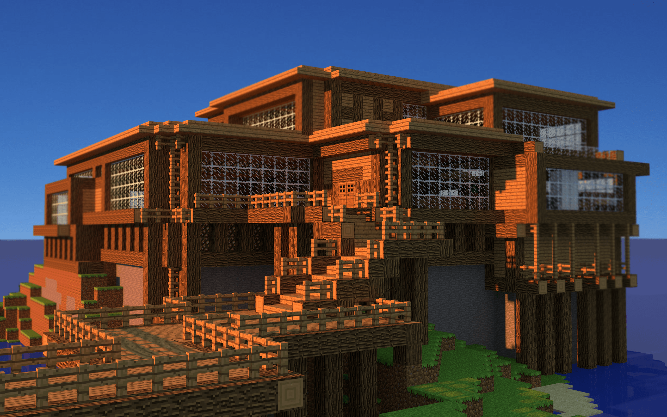 minecraft big house
