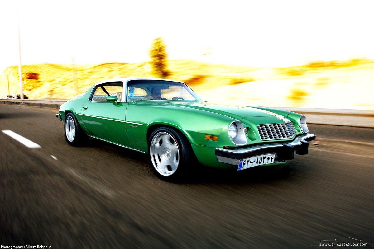 Chevrolet Camaro Modified Wallpaper. American Car Show