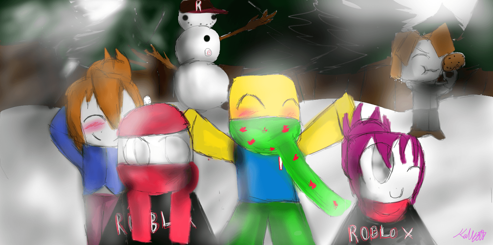 Happy Holidays From the n00bs! ::ROBLOX