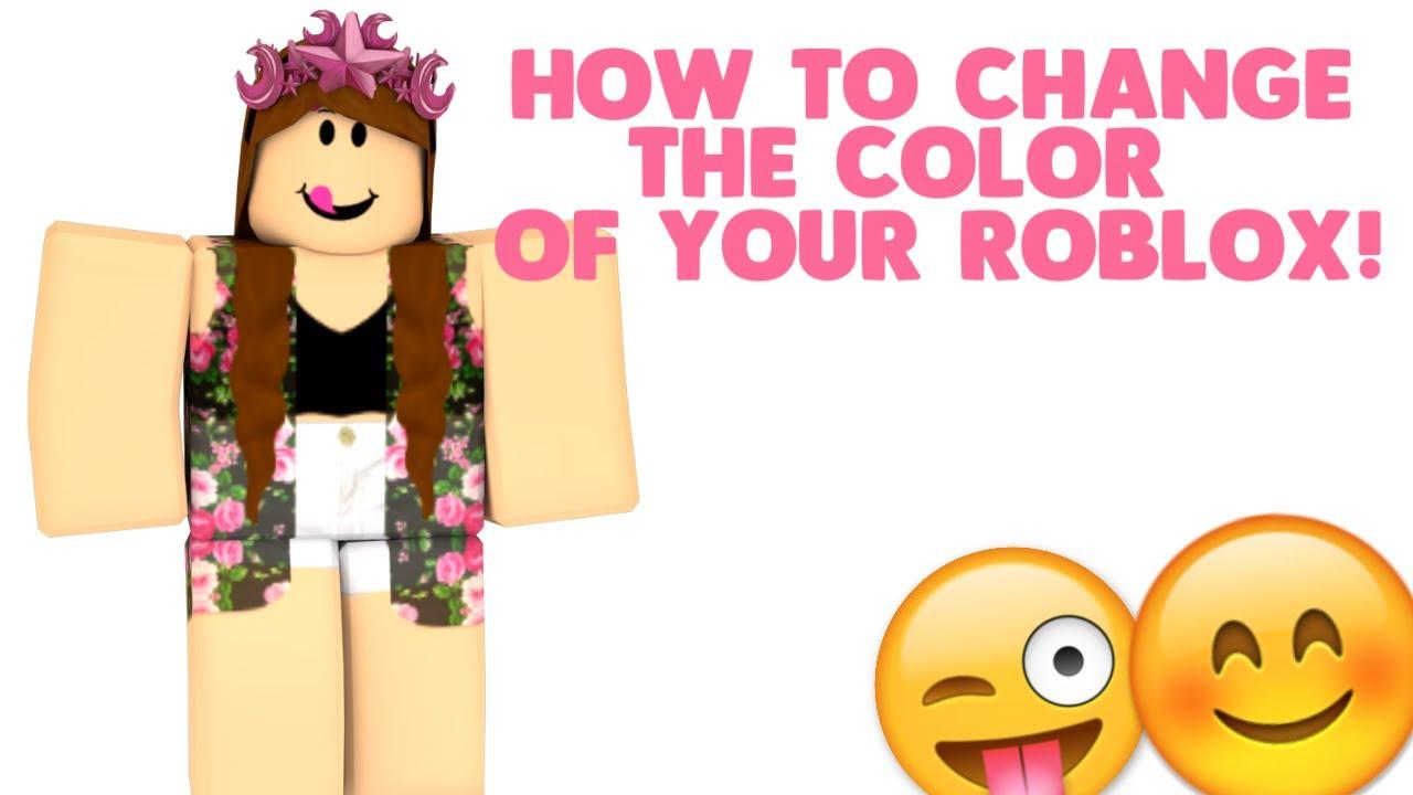 How To Change Roblox Color