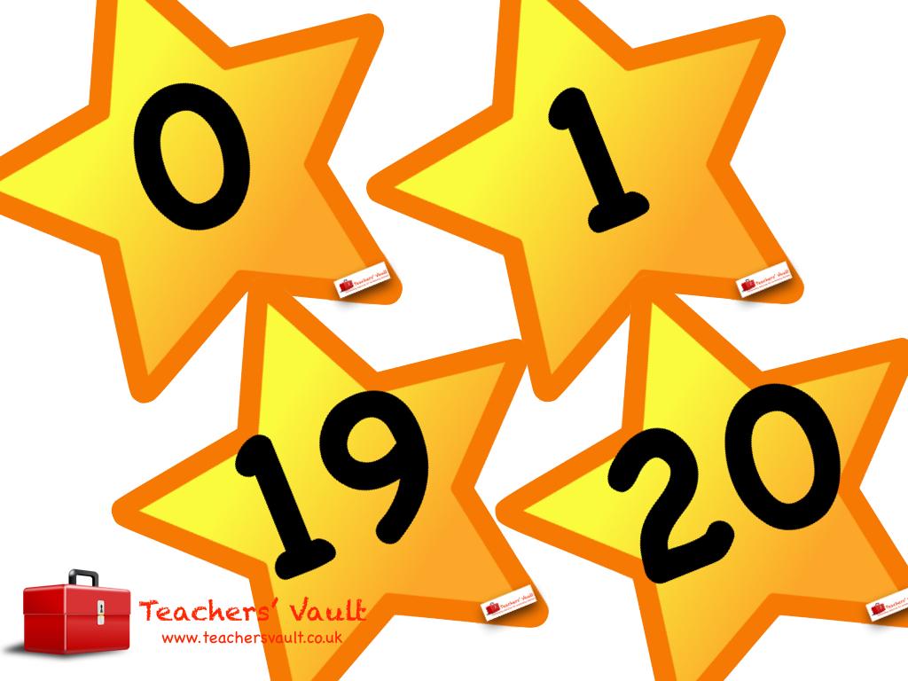 Star number line maths teaching resources EYFS KS1 KS2
