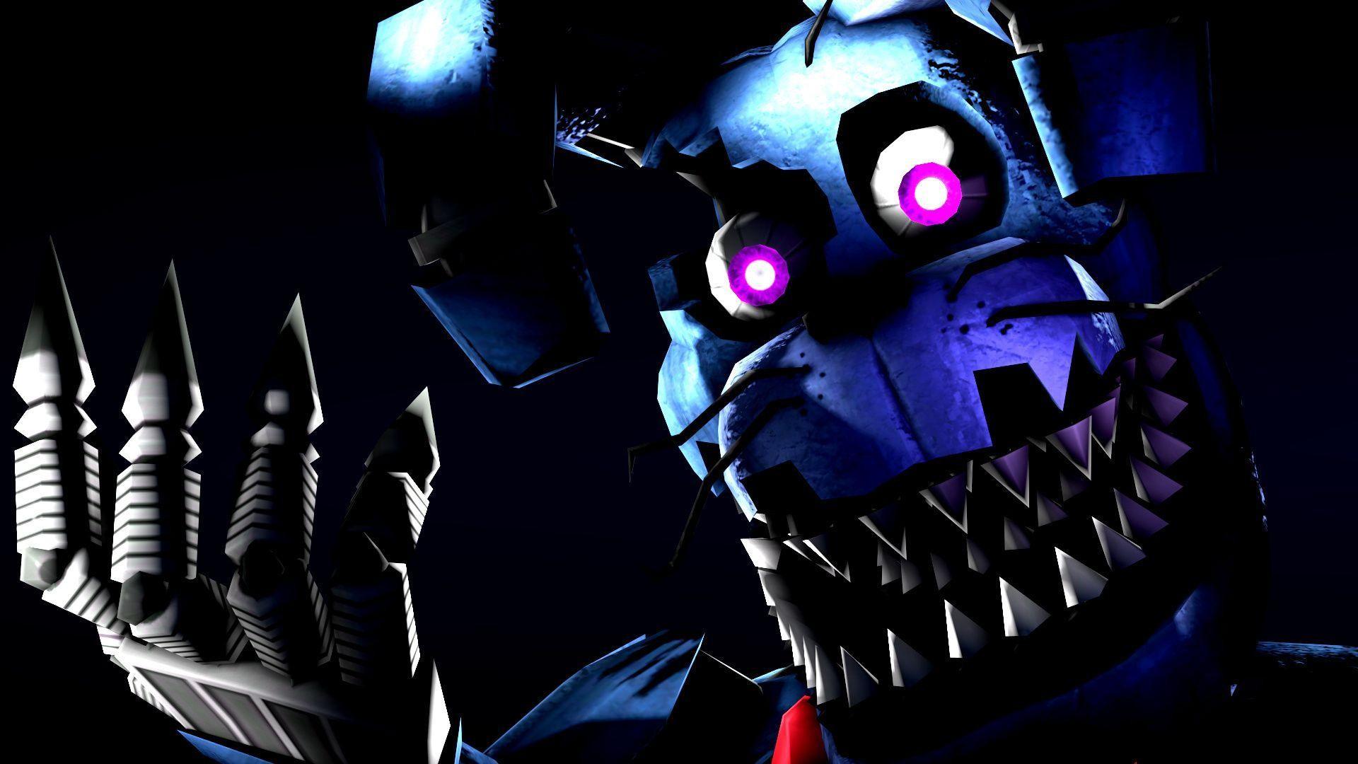 Five Nights At Freddy S Nightmare Bonnie Wallpapers Wallpaper Cave