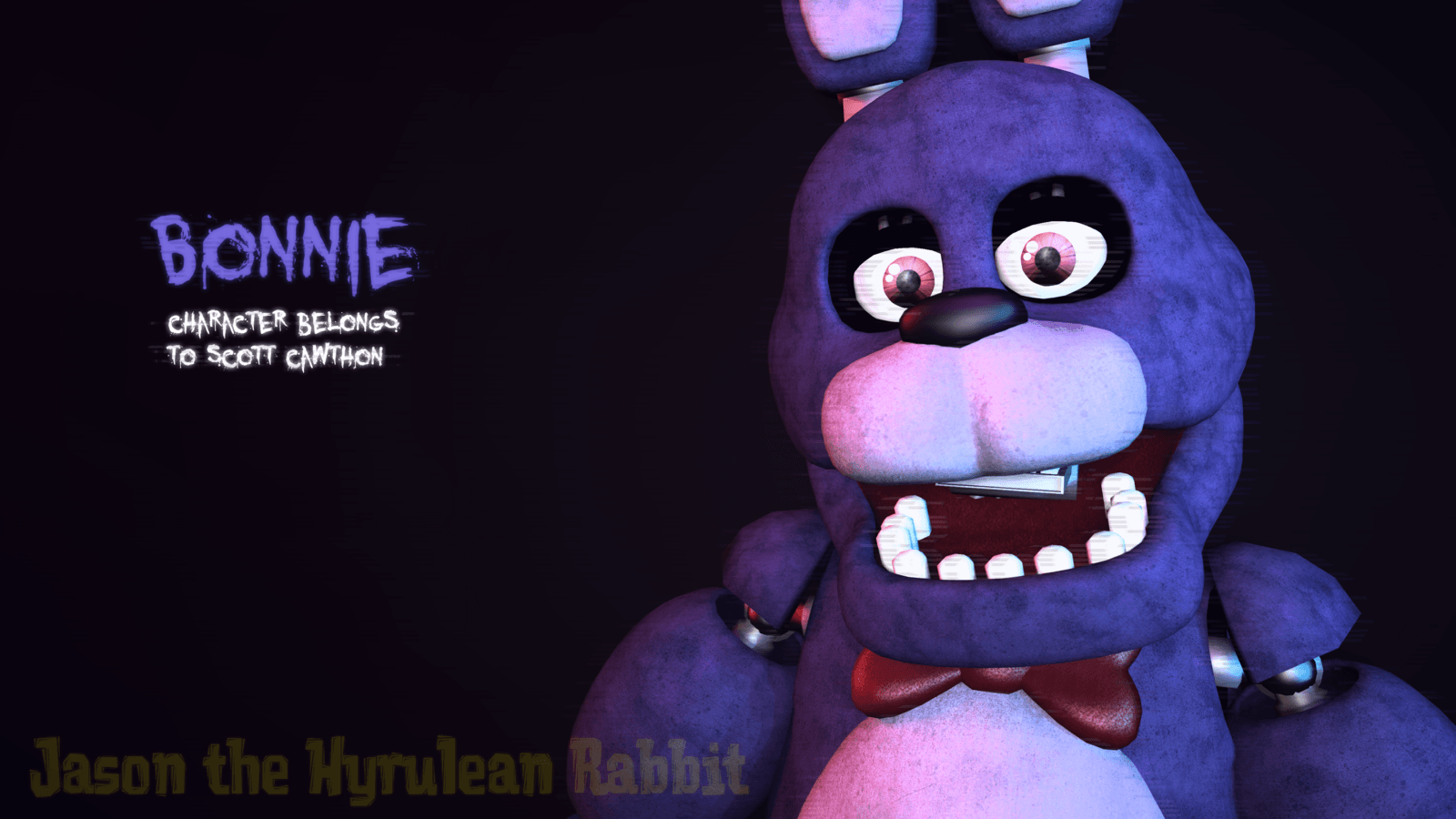 Bonnie The Bunny Wallpaper HD Widescreen Background.June.2018