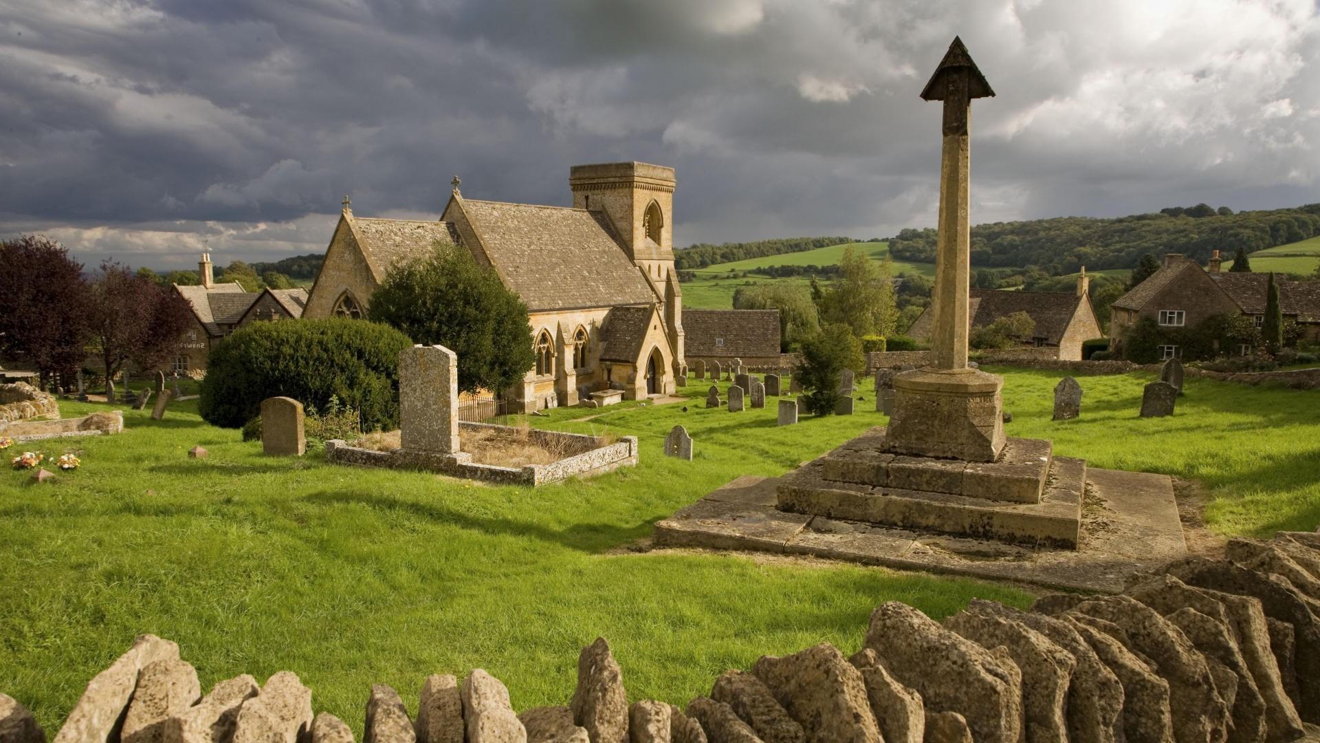 nature, Landscape, Architecture, Old Building, Trees, England