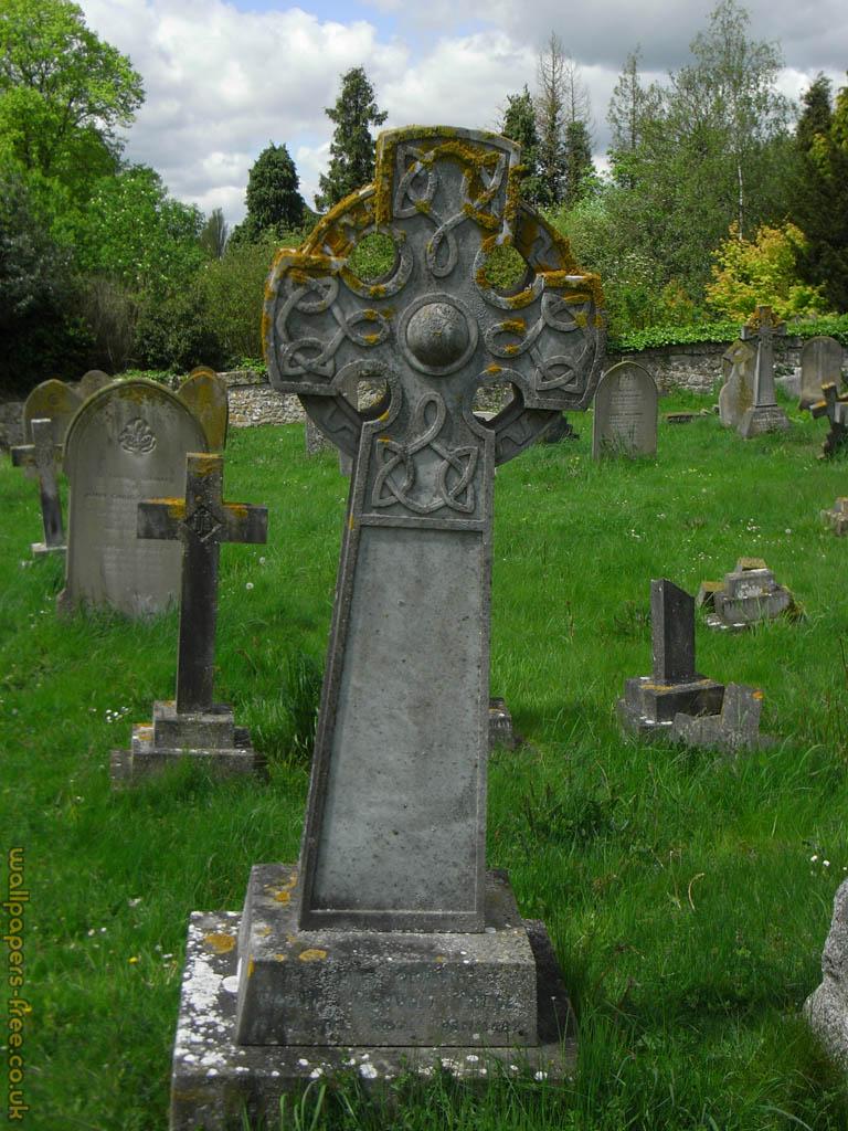 Celtic Cross Grave