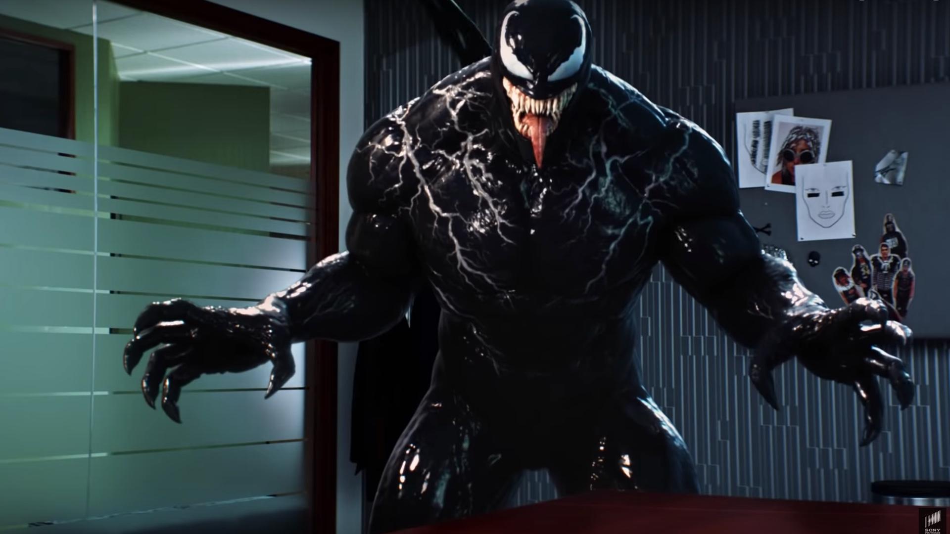 Venom Eats a Bunch of Sports Geeks in a Strange New Promo Spot