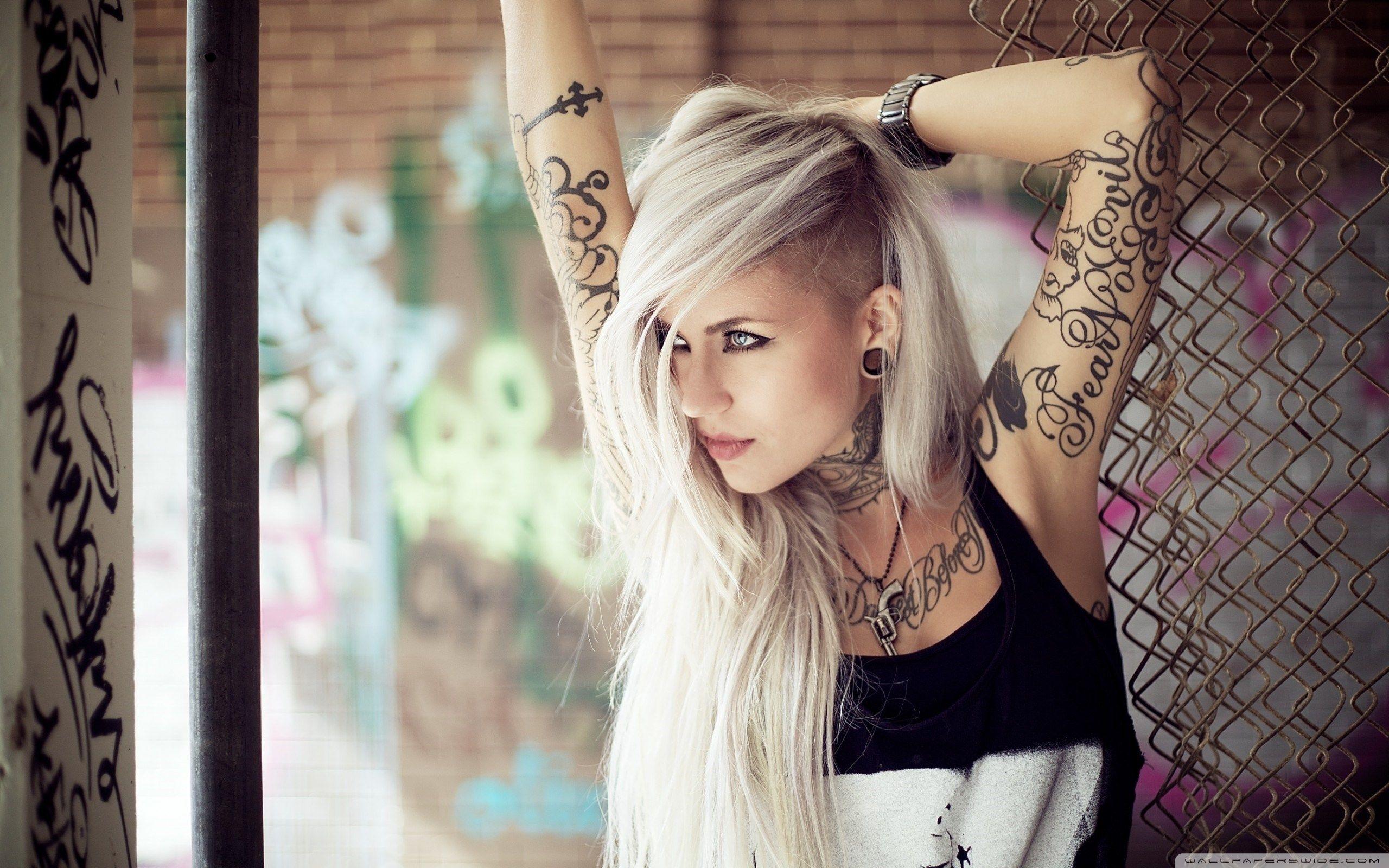 Cool Hot Tattoo Girl Wallpaper About Desktop Background with Hot