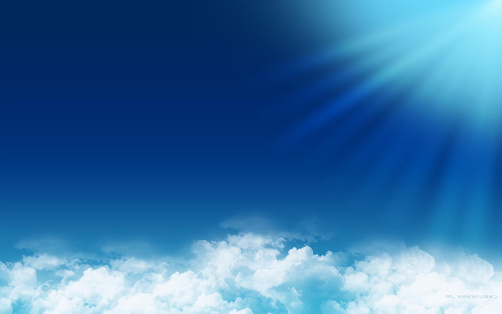 Blue Sky. Free HTML E Mail