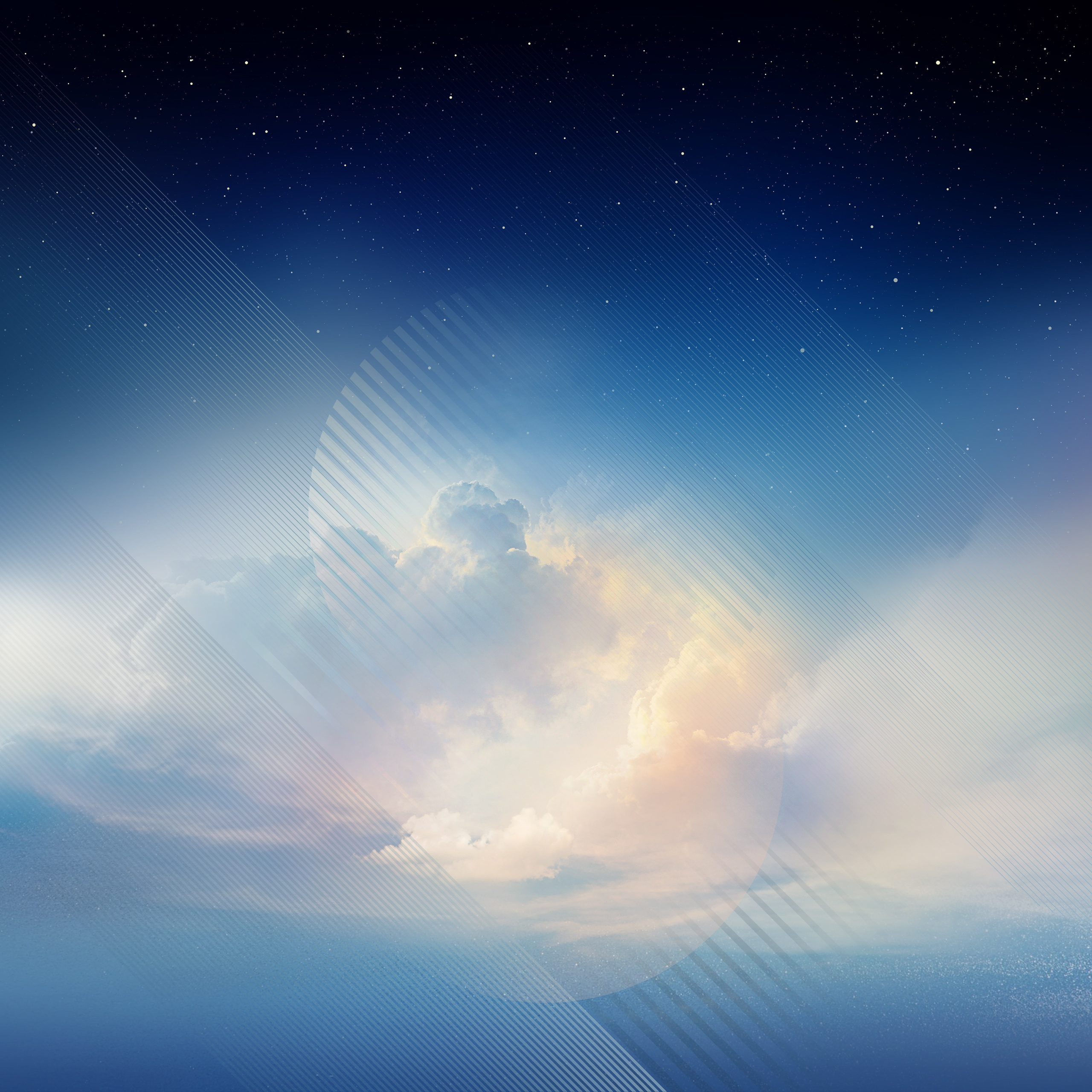 Wallpaper Blue sky, Samsung Galaxy Note Stock, HD, Nature