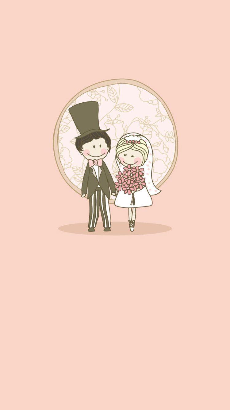 Just Married ideas. just married, wedding illustration, wedding cards