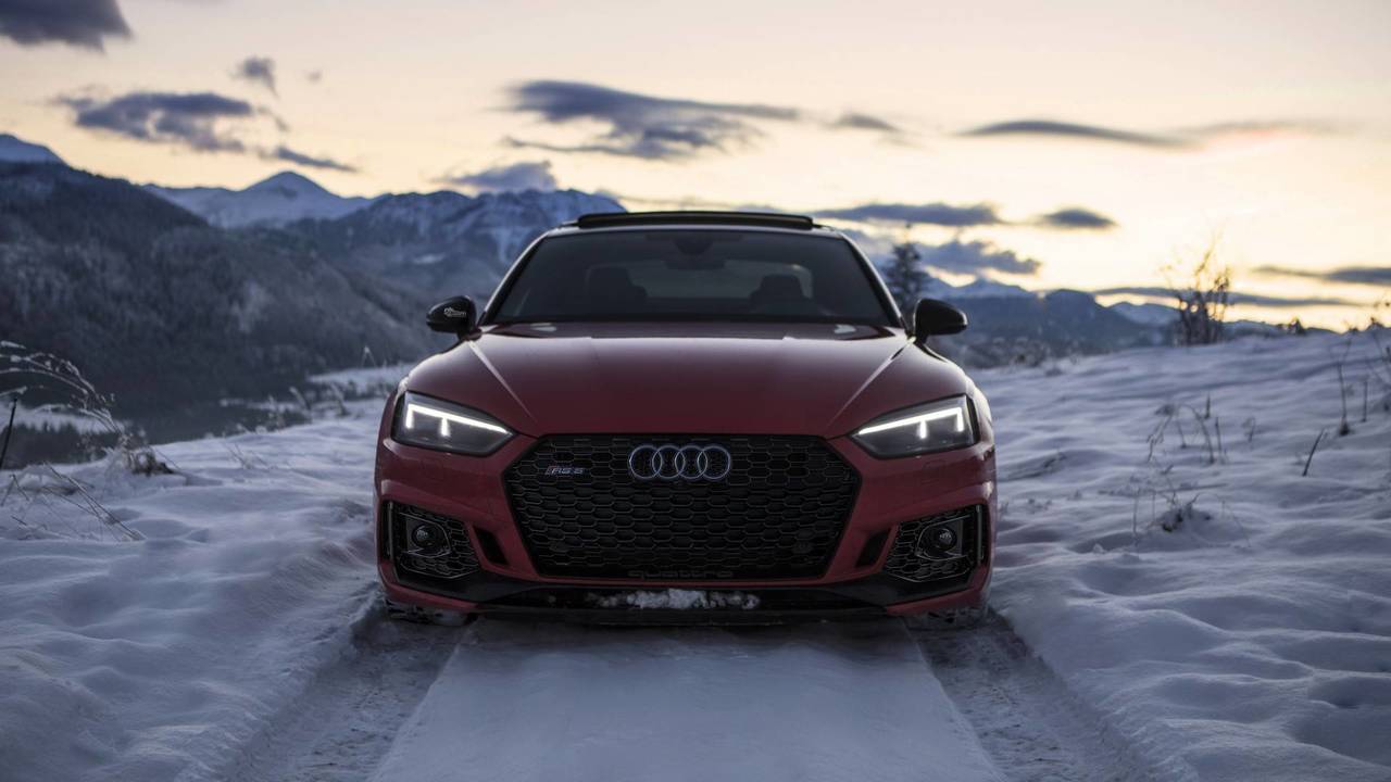 Audi RS5 winter photo session. Motor1.com Photo