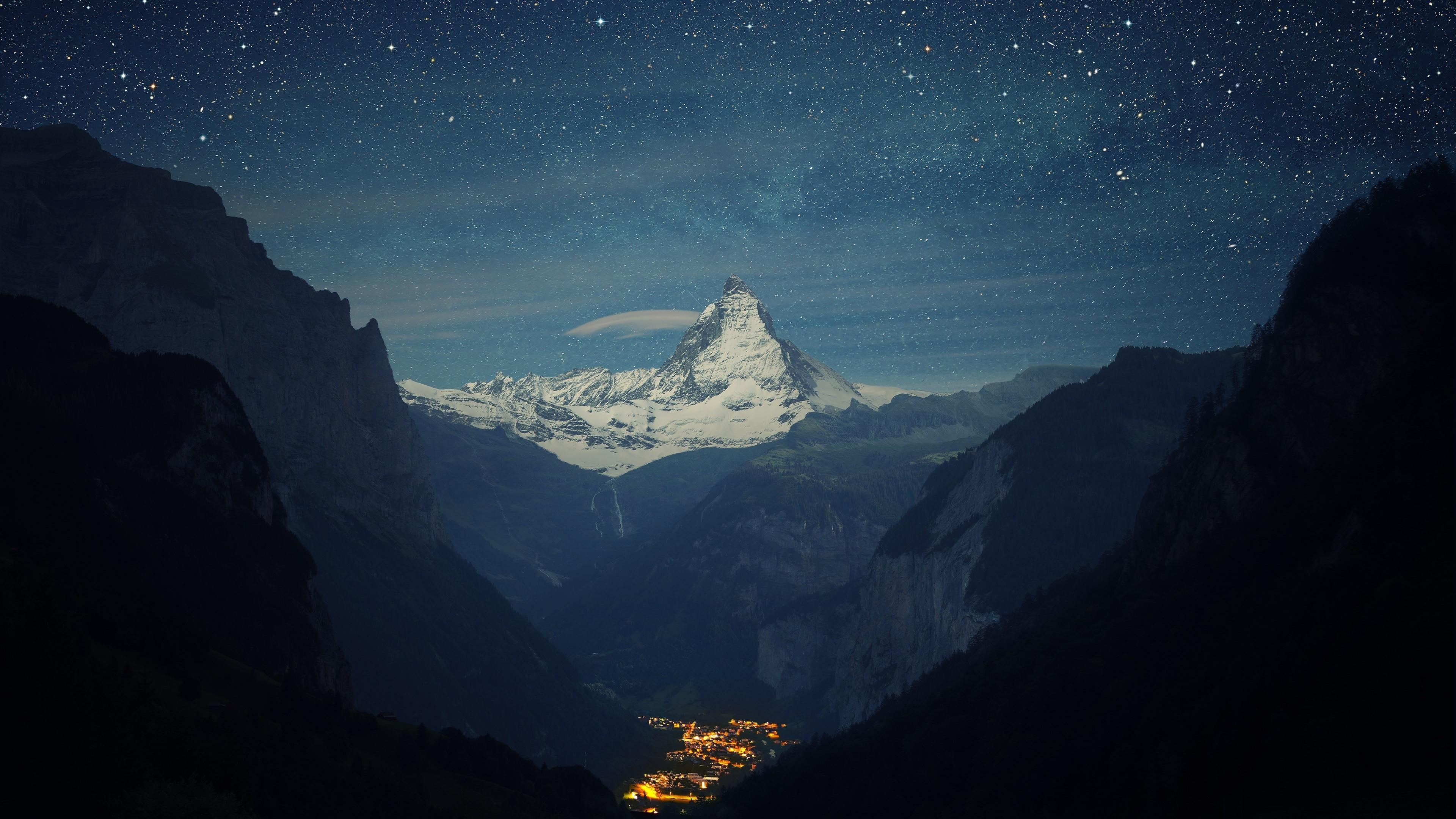 Matterhorn Over Zermatt 4K UltraHD Wallpaper. Wallpaper Studio 10