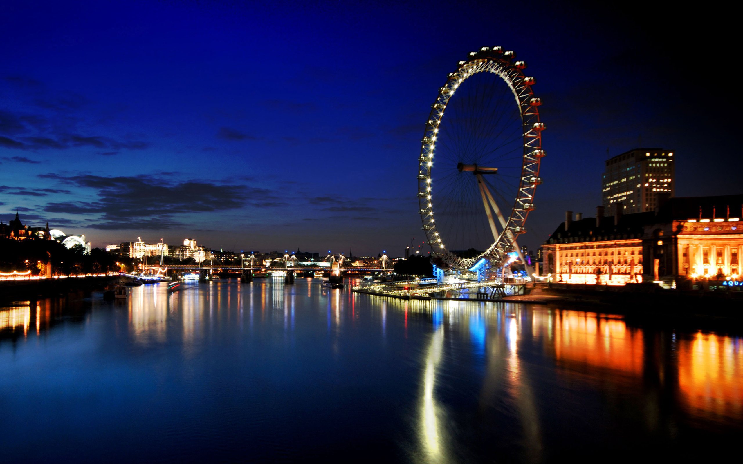 London Eye Wide #Wallpaper