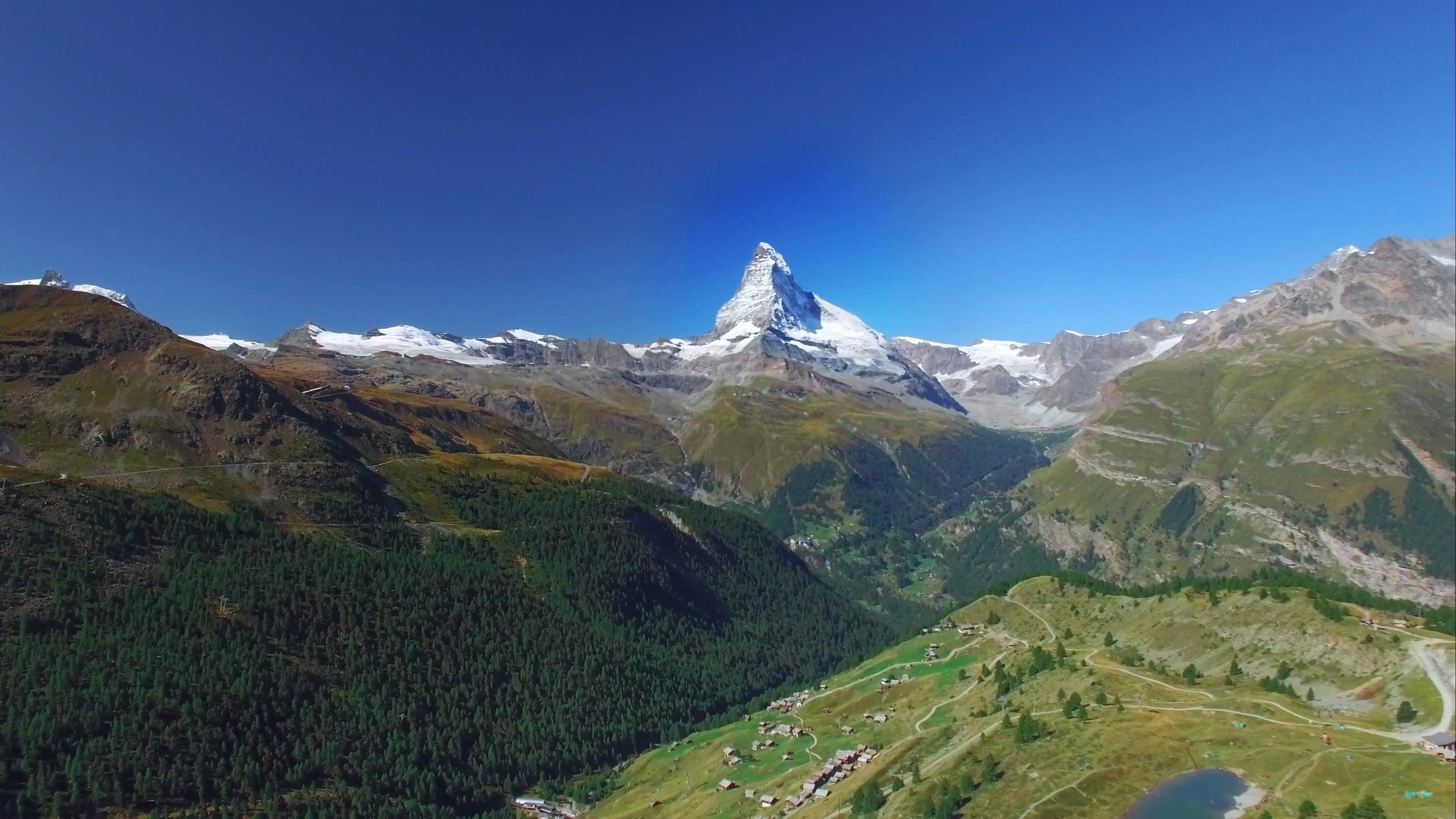 Matterhorn Mountain's Most Famous Landmark And Symbol