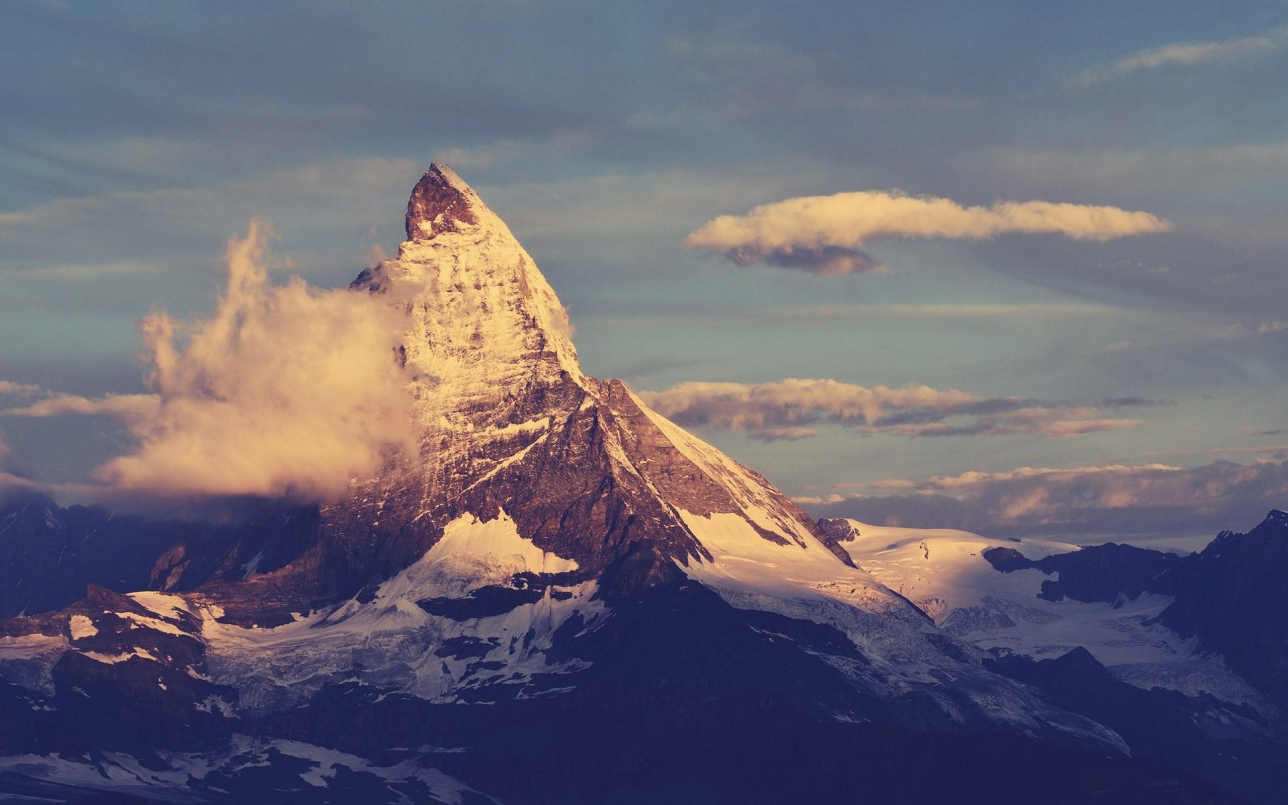 mountains, landscapes, Switzerland, Matterhorn wallpaper