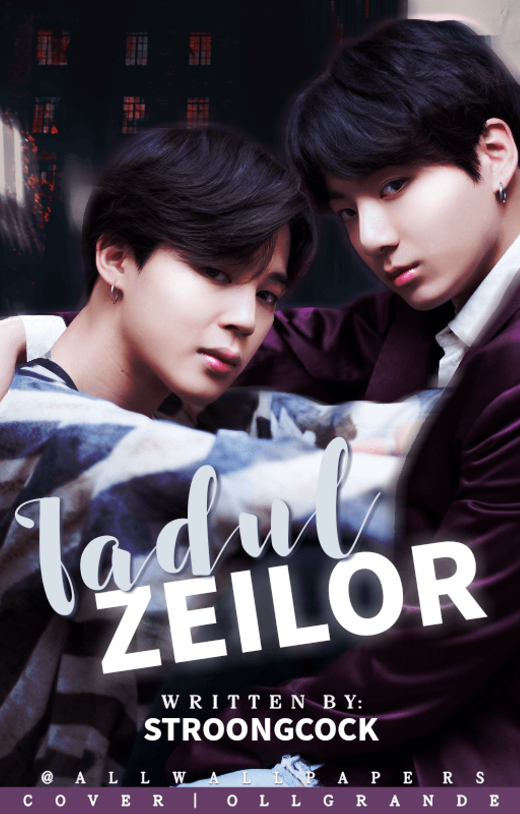 BTS Jikook Wattpad Cover For: ⚠Requests