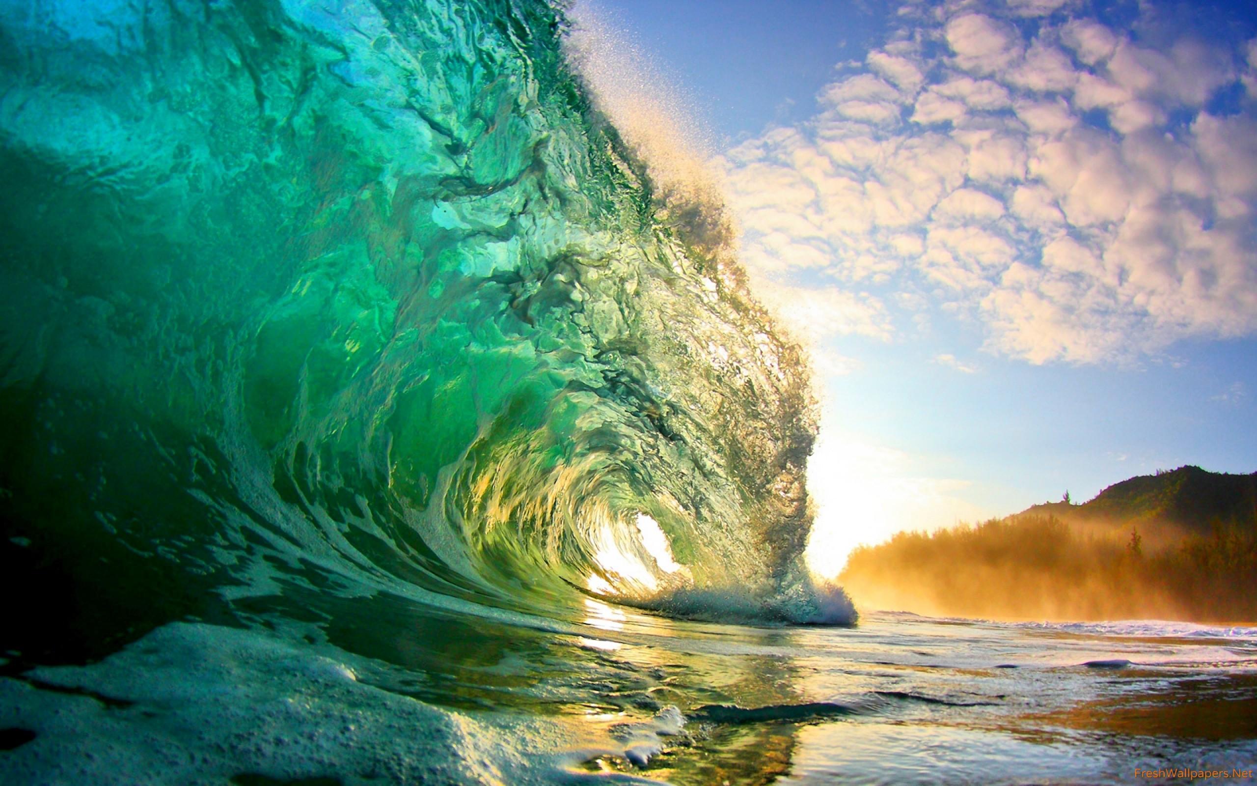 Красивые волны
