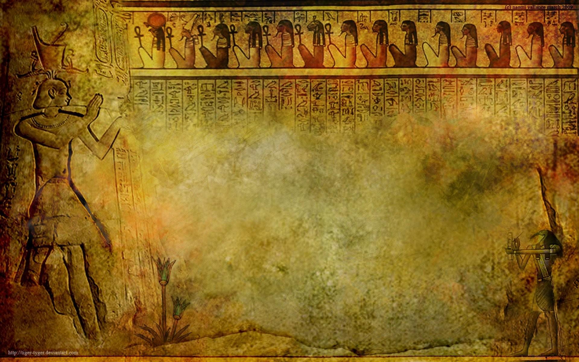 Egyptian Art Wallpaper