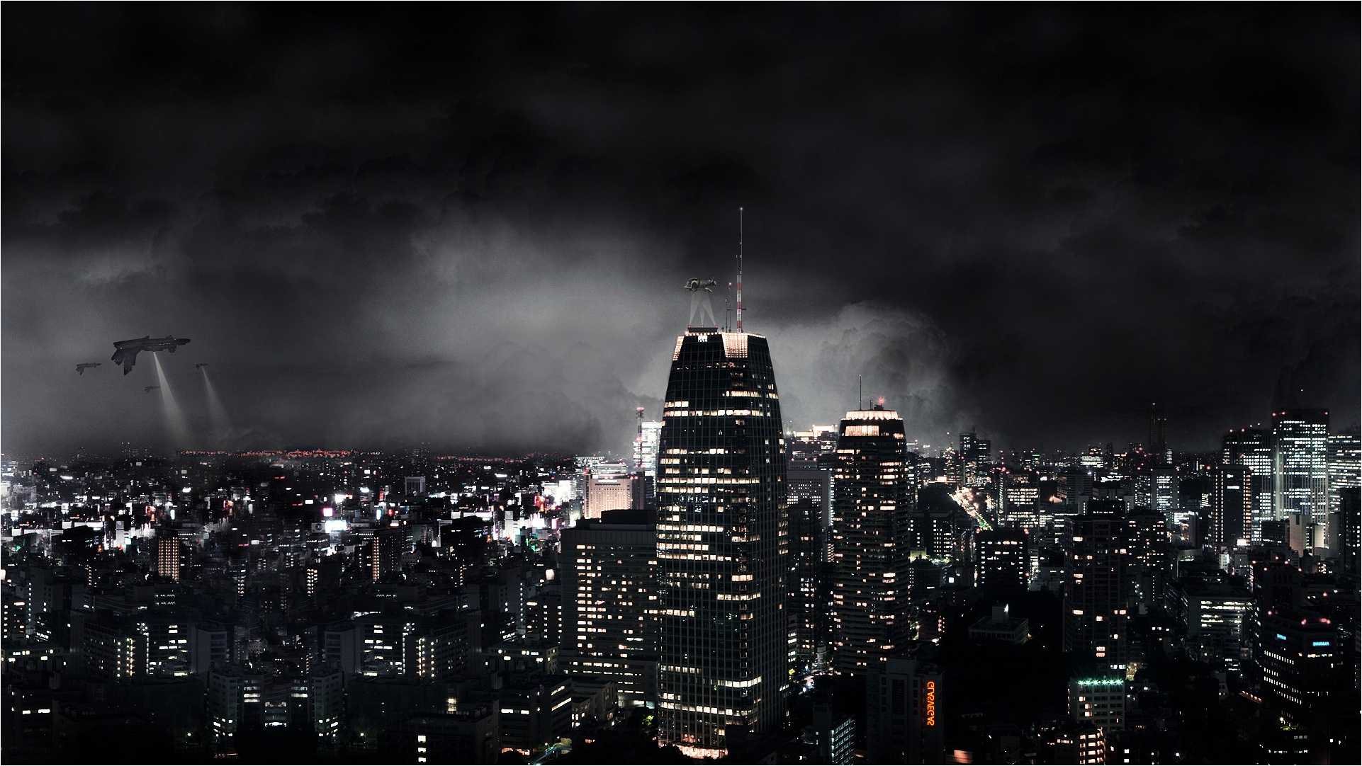 Free photo: Dark City, Building, City