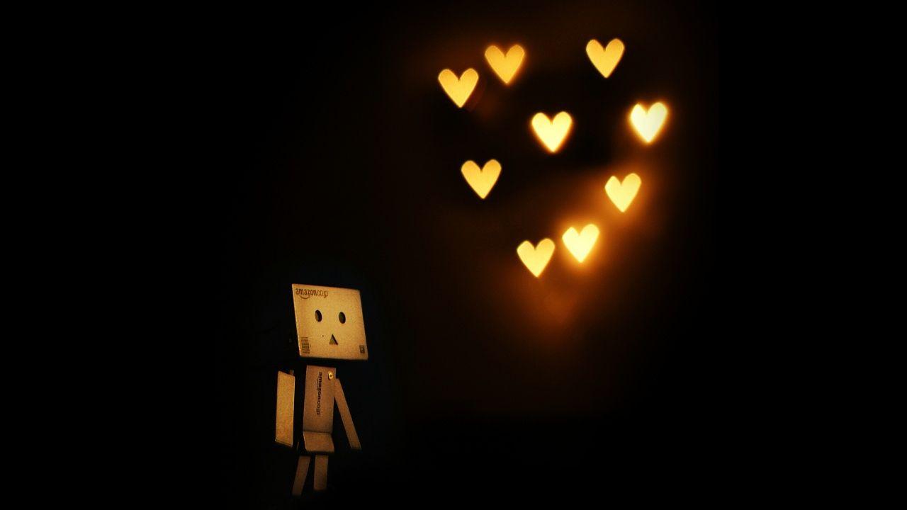 Danbo Love Lamp HD Wallpaper Wallpaper