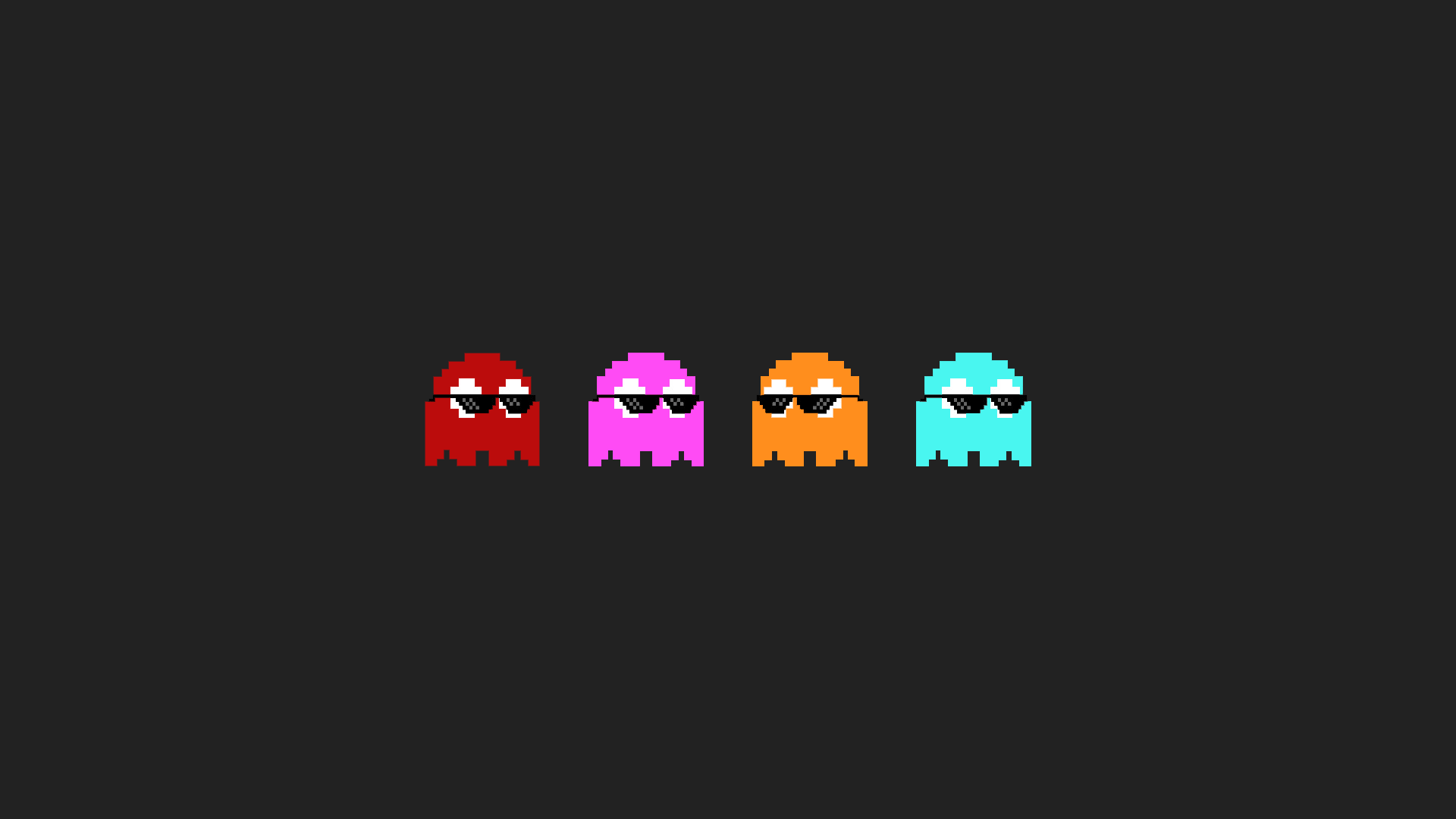 Pacman Ghosts [1920x1080]