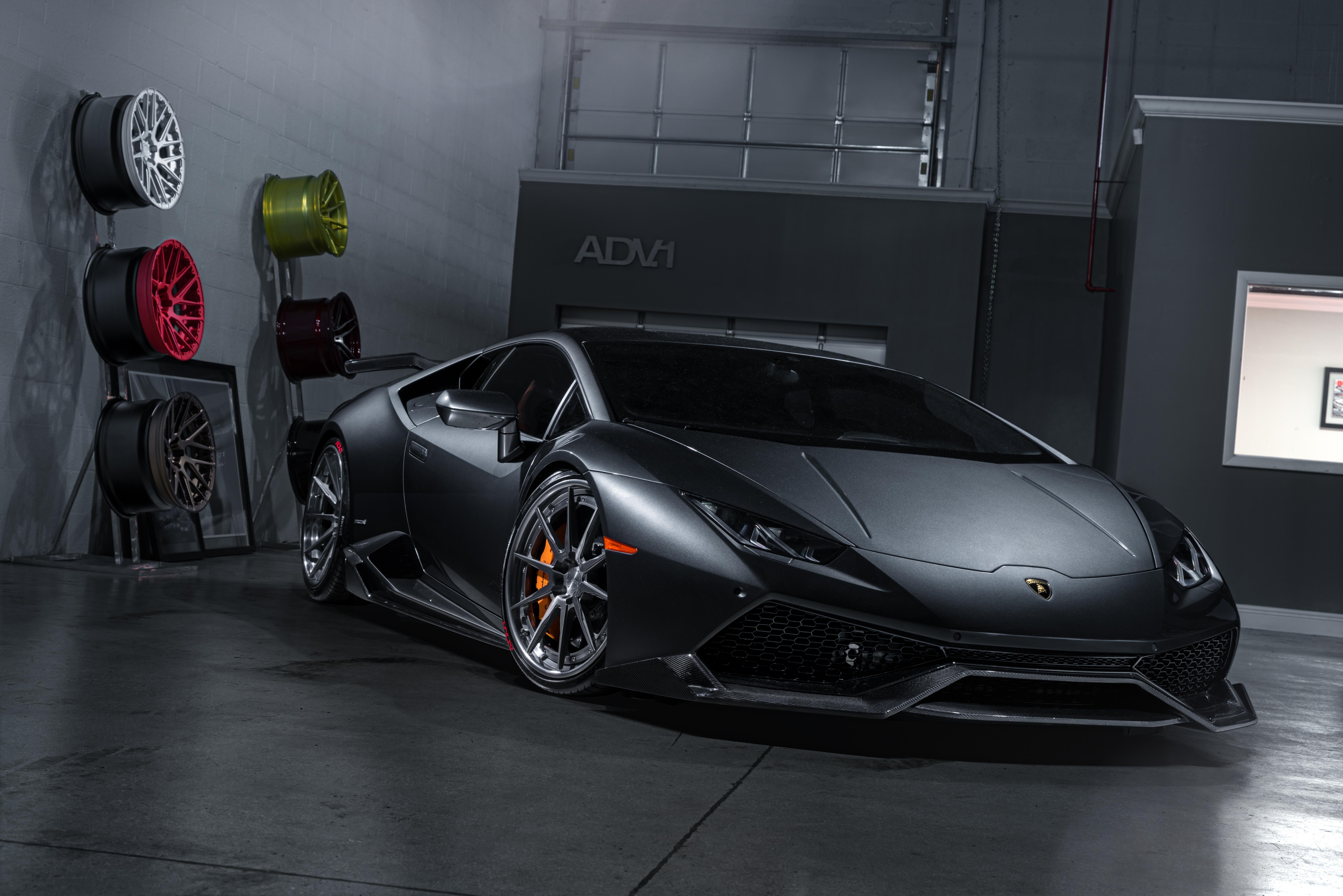 Wallpaper Lamborghini Huracan, ADV1 Wheels, 4K, 8K, Automotive