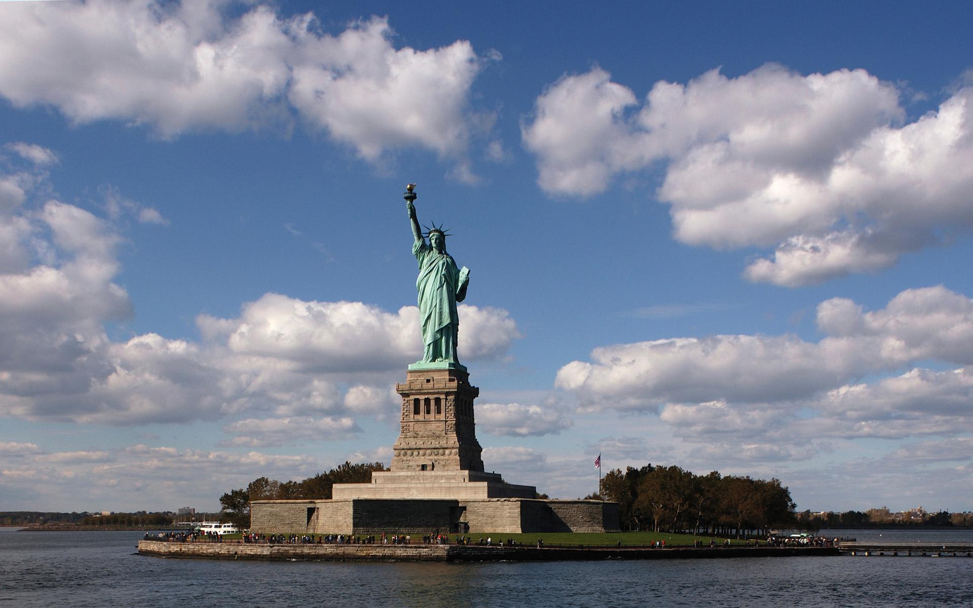 Statue Of Liberty Computer Wallpaper, Desktop Background 1920x1200