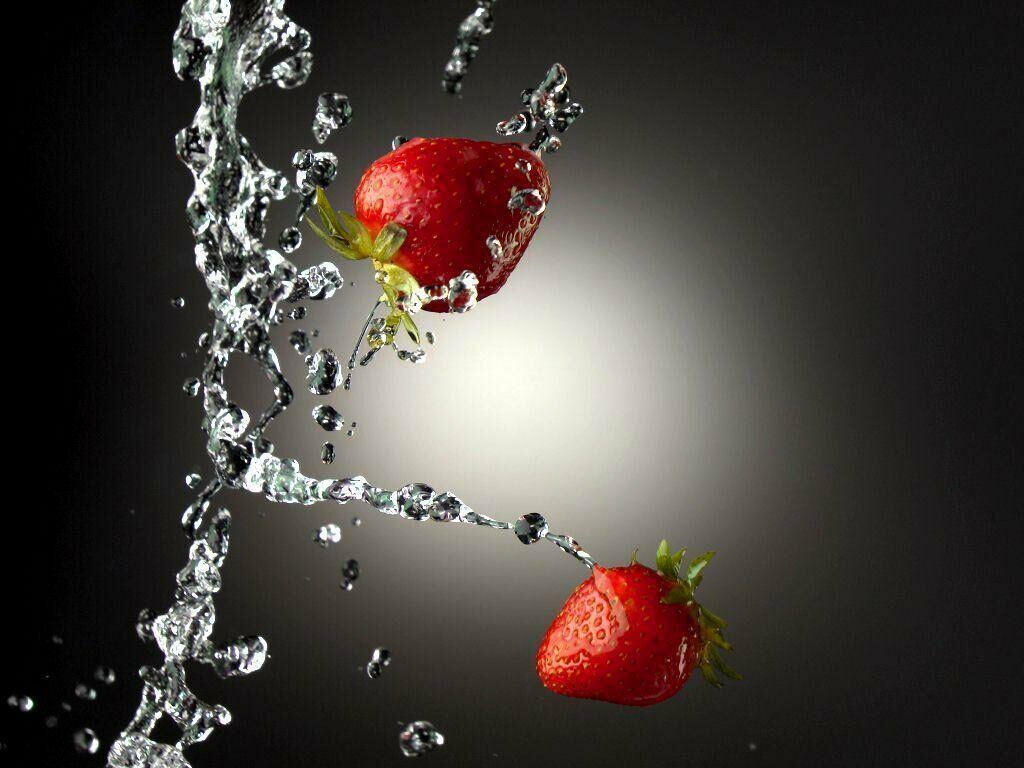 Love image Strawberry Love HD wallpaper and background photo