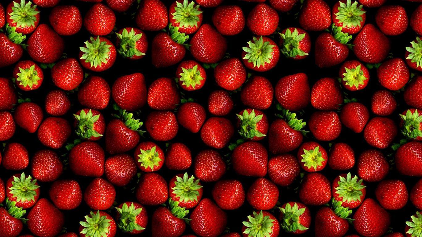 Strawberry Wallpaper 6 X 1200