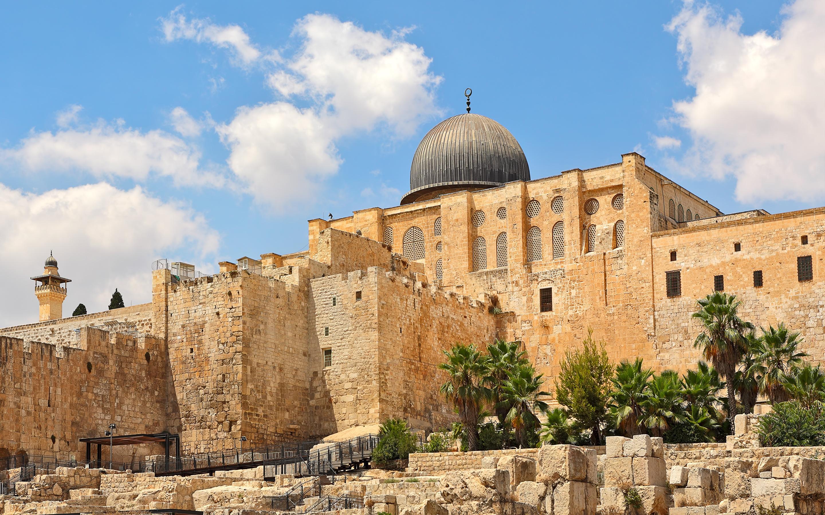 Wallpaper Israel Jerusalem Temples Cities 2880x1800