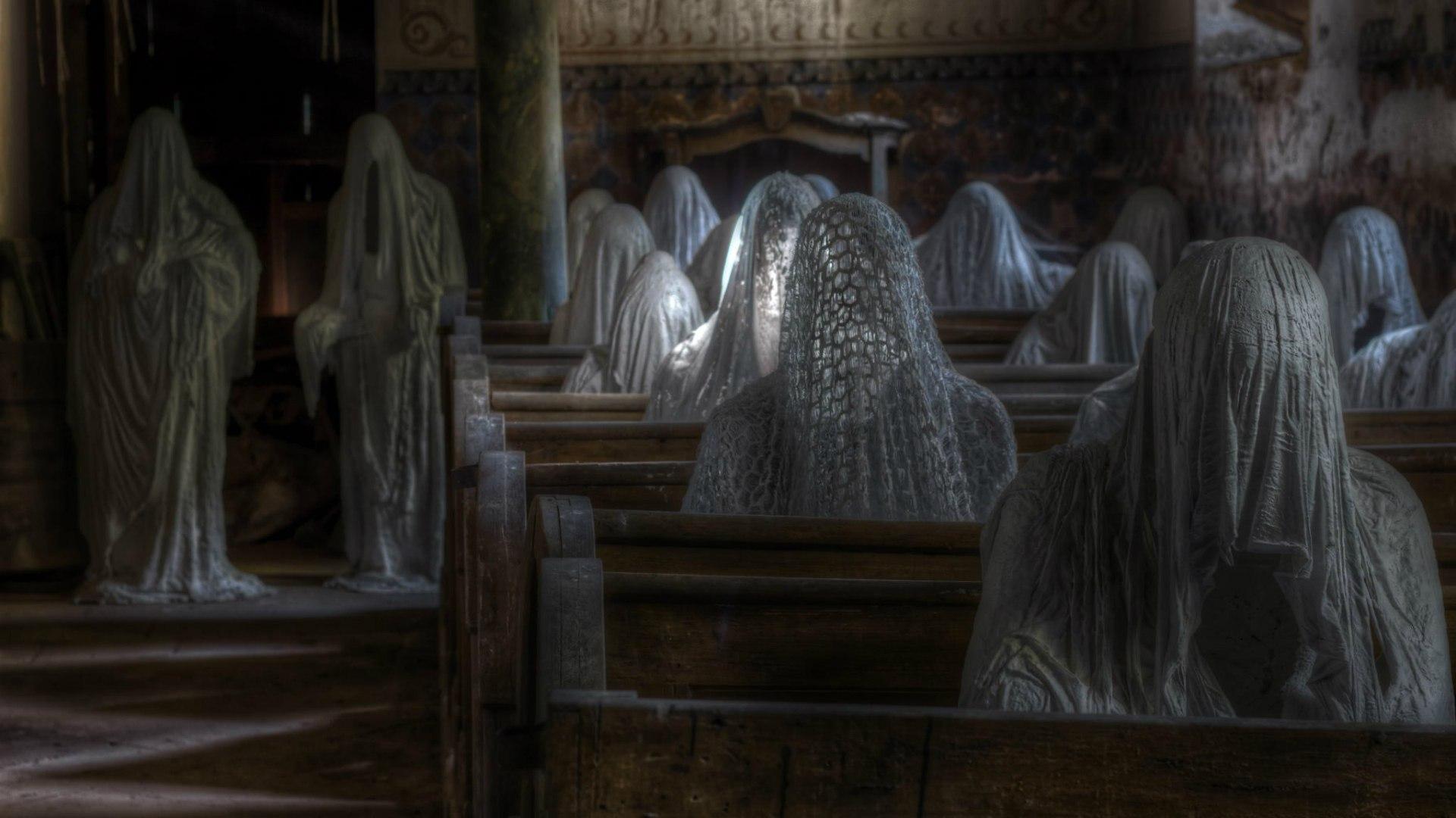 Ghosts in the church wallpaper and image, picture
