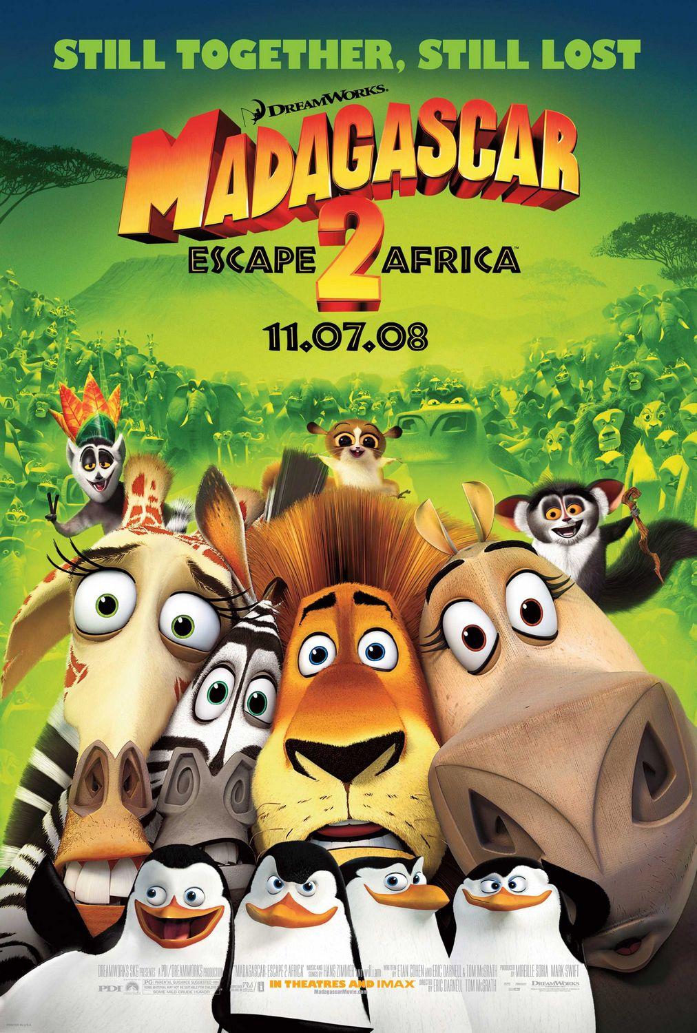 Movie Poster Madagascar Wallpaper Image for iOS 7