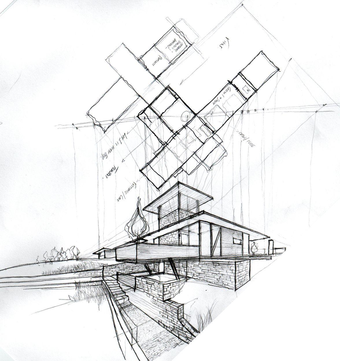 Architecture Houses Sketch 19846 HD Wallpaper in Architecture