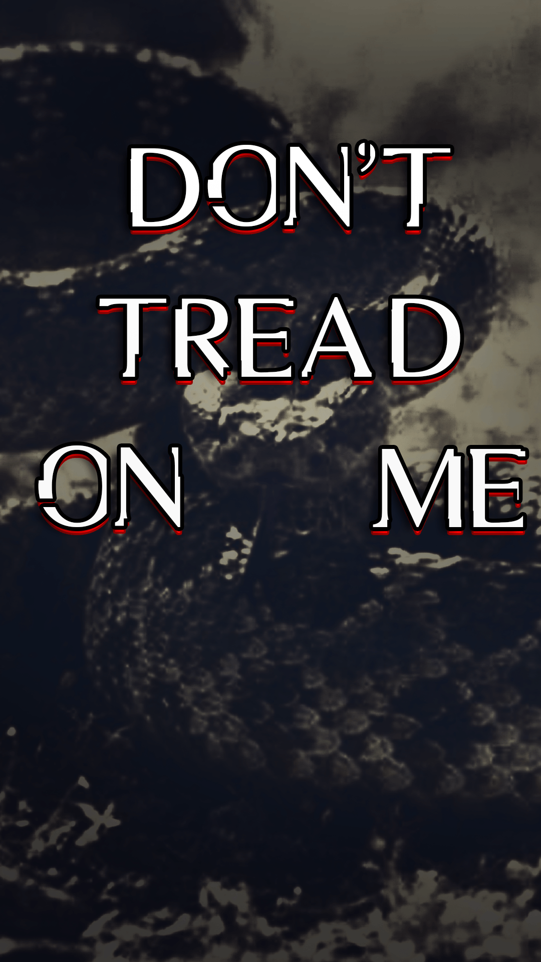 Free Download Dont Tread On Me iPhone Wallpaper
