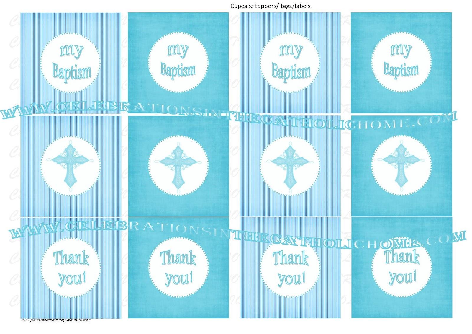Printable banner for christening. Download them or print