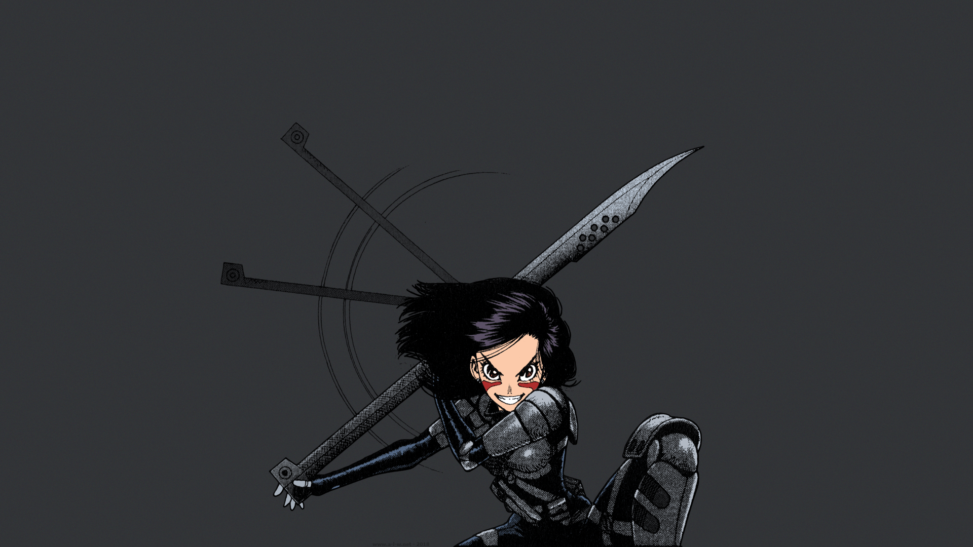 Alita Manga Wallpapers - Wallpaper Cave