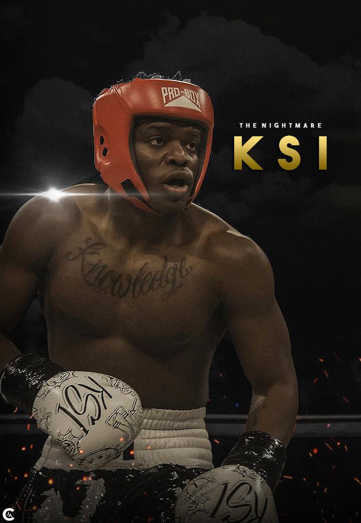 The Nightmare KSI Boxing Poster HD by JunkyardAwesomeness.