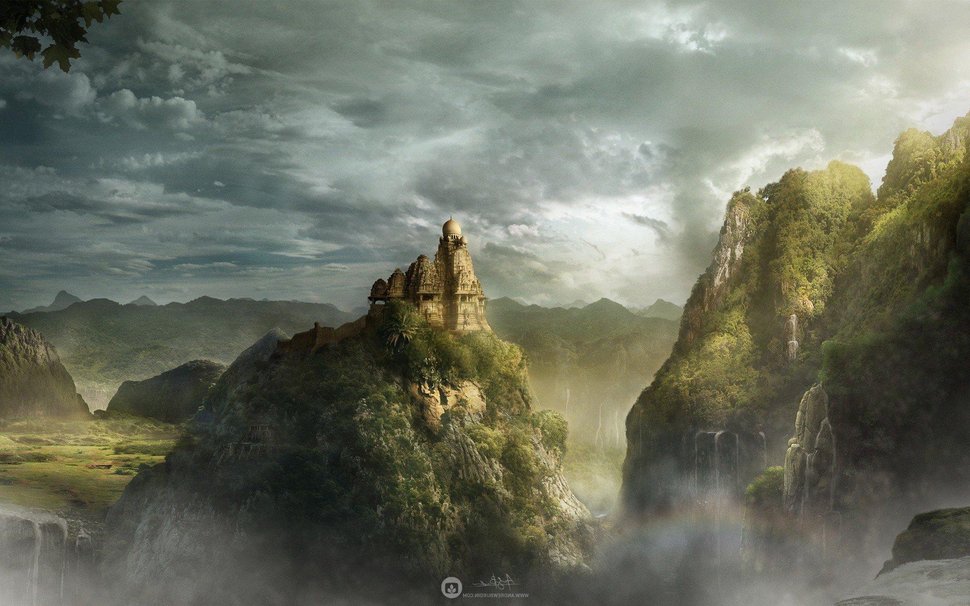 Mountain Kingdom, HD Creative, 4k Wallpaper, Image, Background