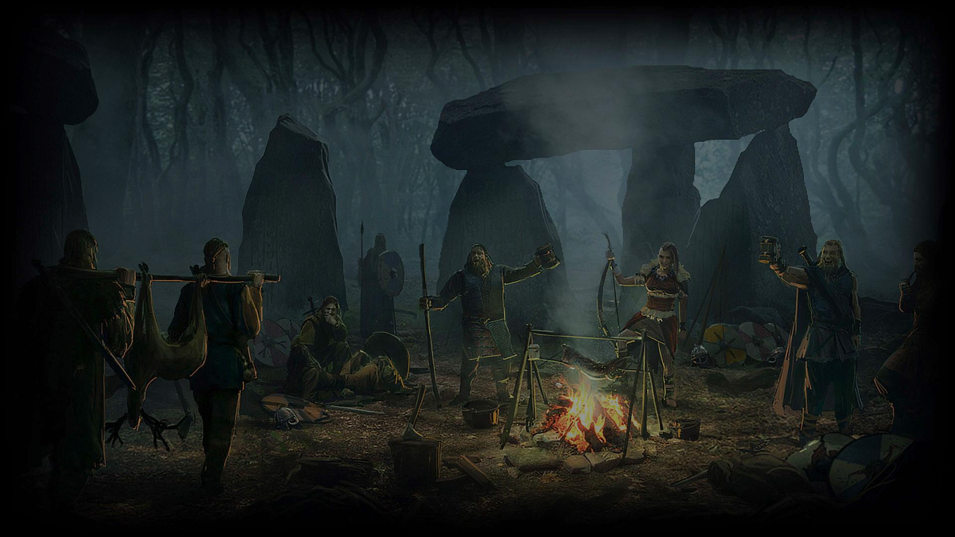 Viking Camp. Wallpaper from Expeditions: Viking