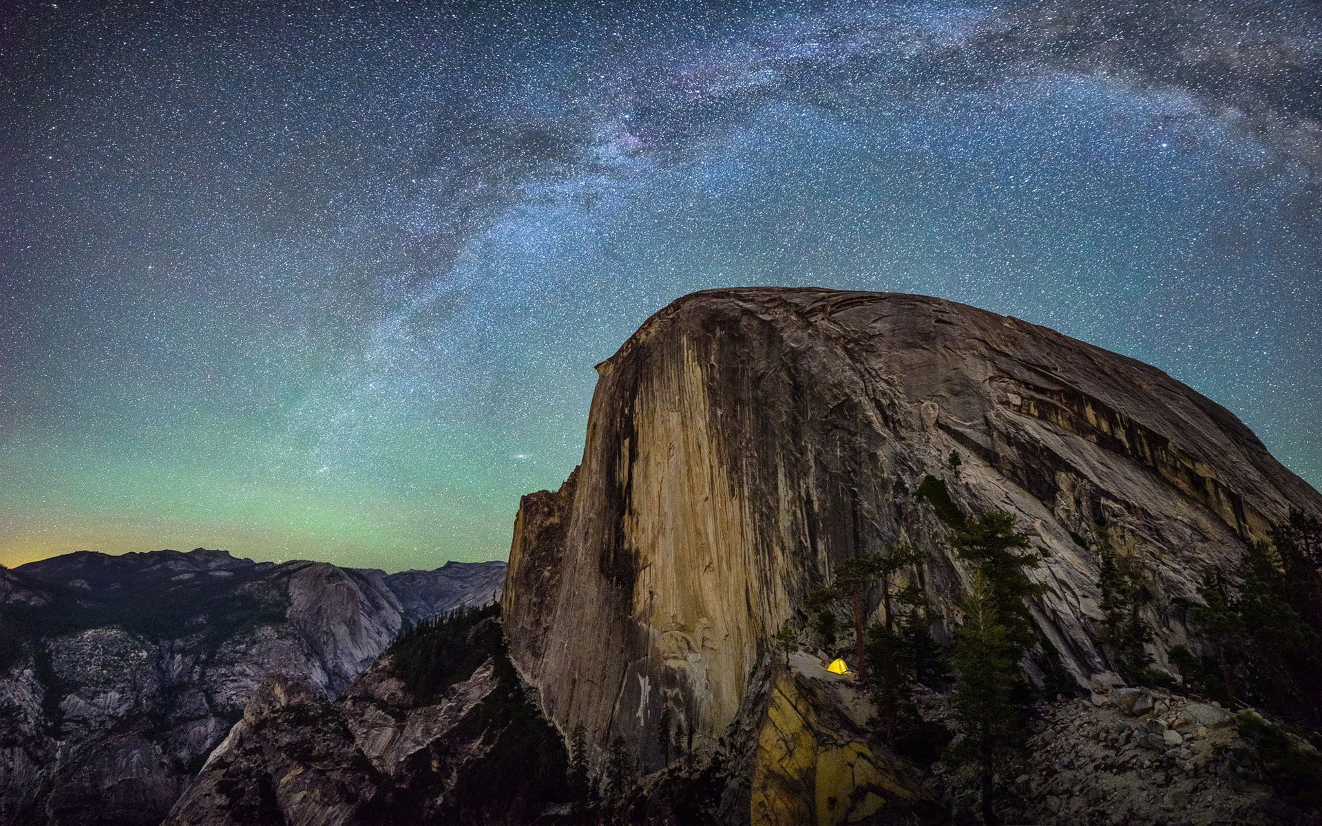 Yosemite Camp Wallpaper in jpg format for free download