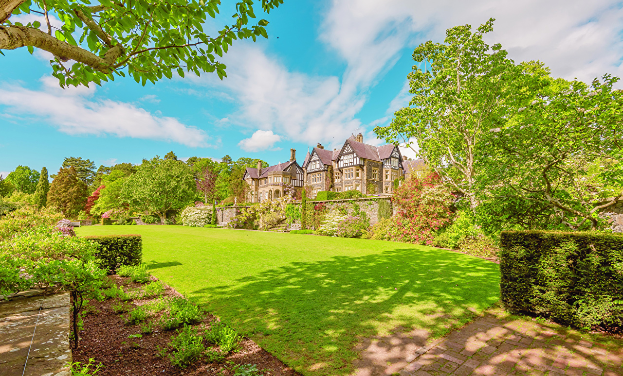 Wallpaper United Kingdom Graig Wales Lawn Cities Houses