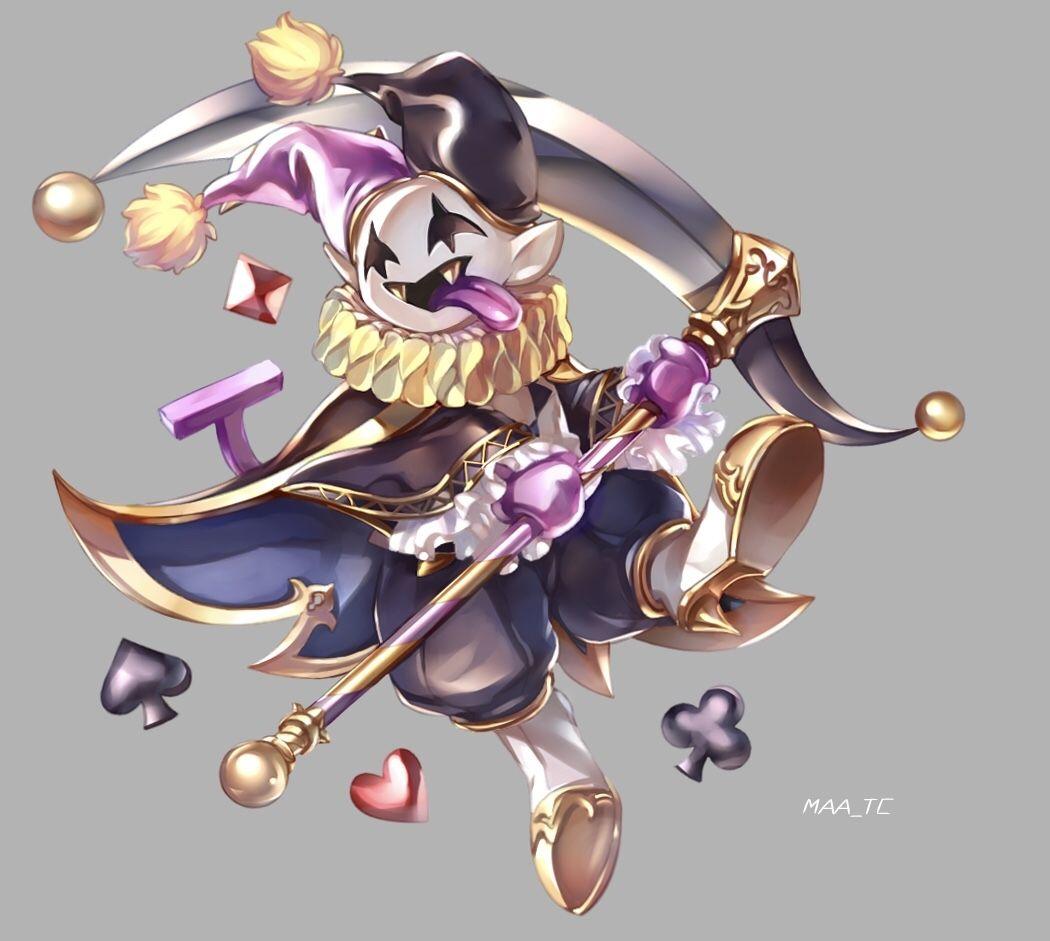 Deltarune #Jevil. Anime Wallpaper Fanarts Recopilation