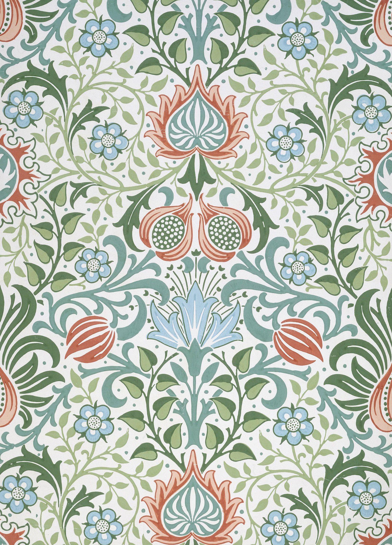 Persian Design Epic Poster by William Morris. WALL TREATMENTS